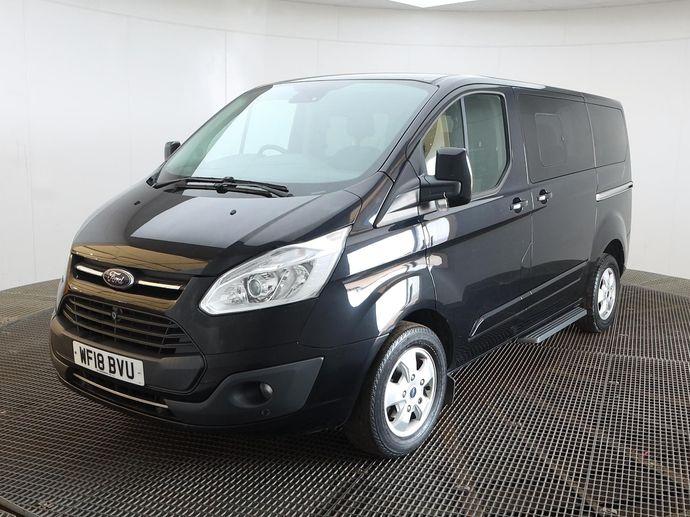 Ford Tourneo Custom 2.0 310 EcoBlue Titanium Minibus Double Cab 5dr Diesel L1 Euro 6 (s/s) (130 ps) WAV