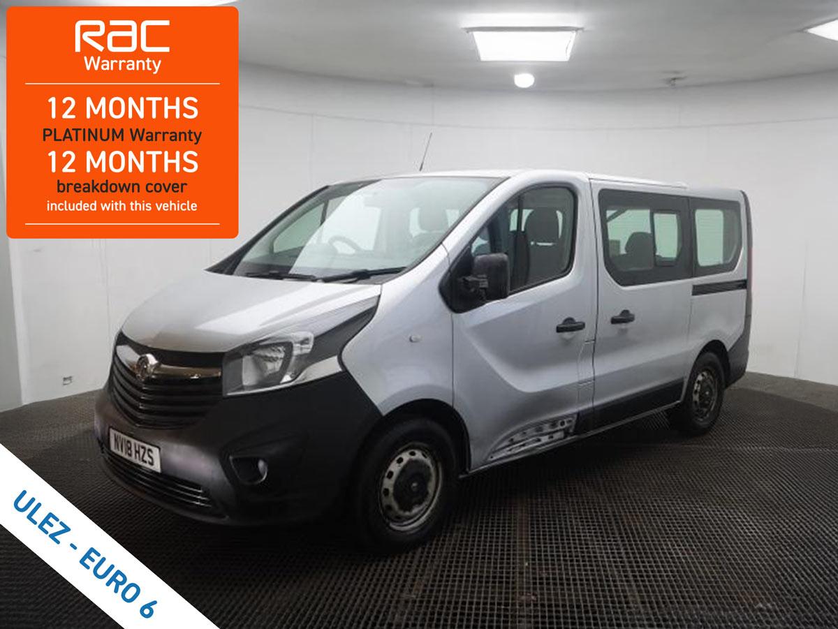 Vauxhall Vivaro 1.6 CDTi 2900 BiTurbo ecoFLEX Combi Van Double Cab 5dr Diesel Manual L1 H1 Euro 6 (s/s) (9 Seat) (95 ps)