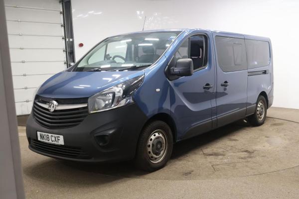 Vauxhall Vivaro 1.6 CDTi 2900 BiTurbo ecoFLEX Combi Van Double Cab 5dr Diesel Manual L2 H1 Euro 6 (s/s) (9 Seat) (95 ps)