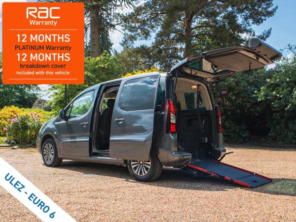Peugeot Partner Tepee BlueHDi S/S Active – Wheelchair Accessible Vehicle (WAV)